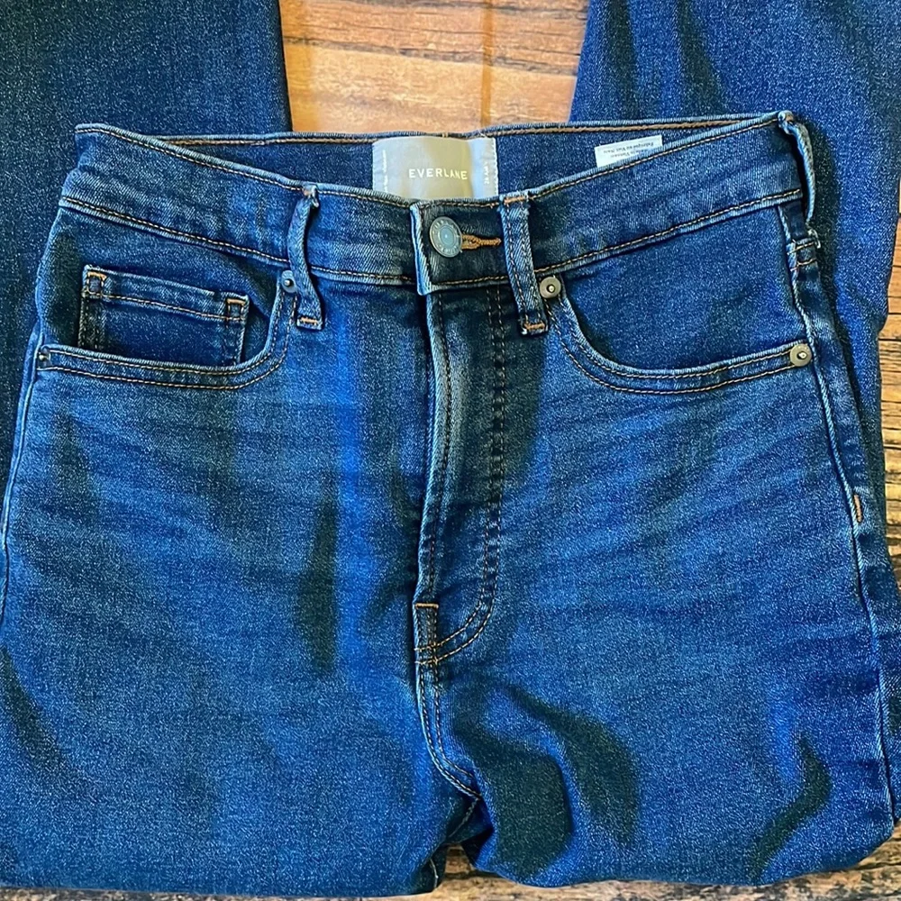 Everlane High Rise Ankle Jeans